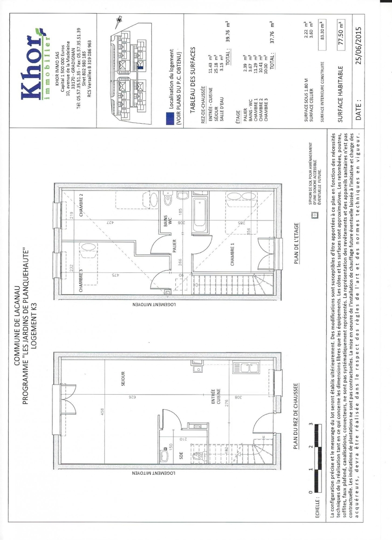 Vente Maison T4 neuve à Lacanau-Médoc